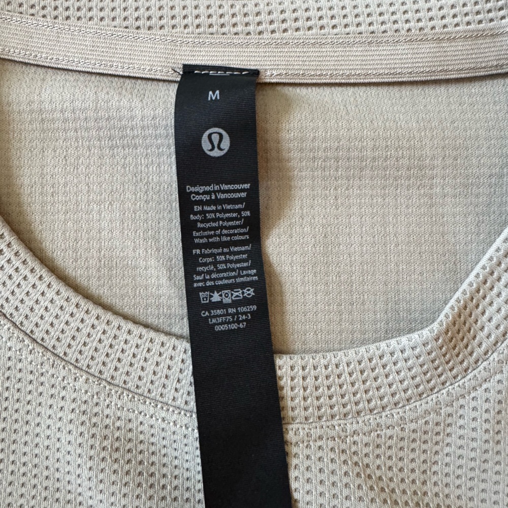 Lululemon Athletica Beige Sweatshirt
